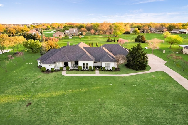 15961 Custer Trl, Frisco, TX 75035 - aerial perspective of suburban area
