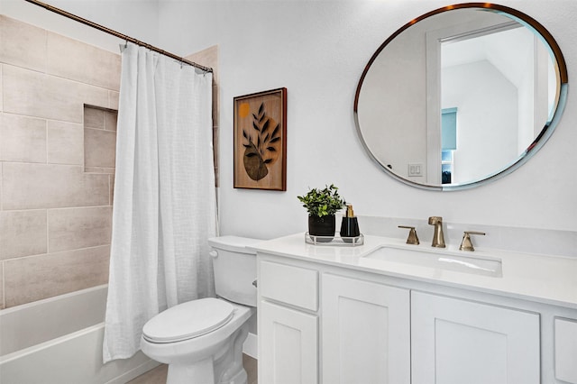4909 Cheshire Ln, Parker, TX 75002 - bathroom with shower / tub combo, toilet, and vanity