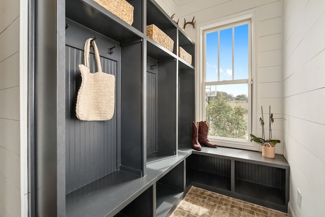 view of mudroom