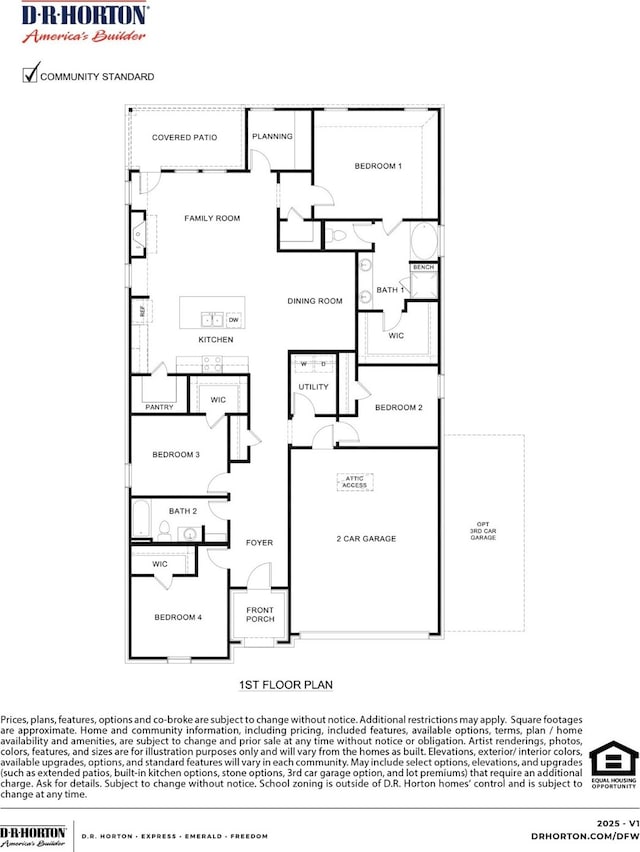 4165 Plateau Dr, Forney, TX 75126 - view of layout