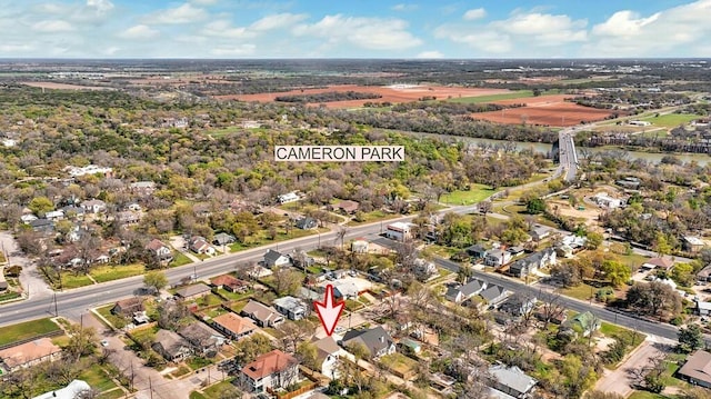 538 Proctor Ave, Waco, TX 76708 - aerial view of property and surrounding area featuring nearby suburban area