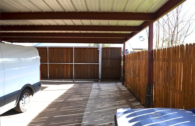 1034 Holland Dr, Garland, TX 75040 - view of patio featuring fence
