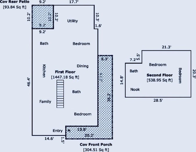 250 Skyview, Point, TX 75472 - view of home floor plan