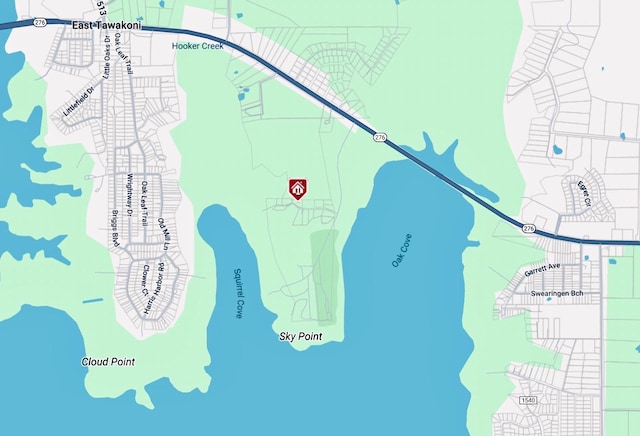 250 Skyview, Point, TX 75472 - map of property location