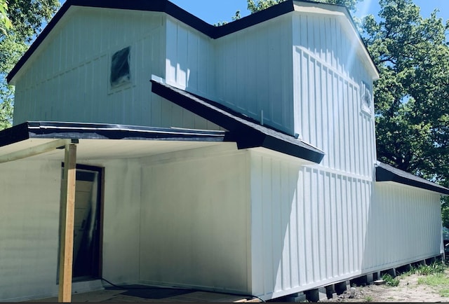 250 Skyview, Point, TX 75472 - view of home's exterior with board and batten siding