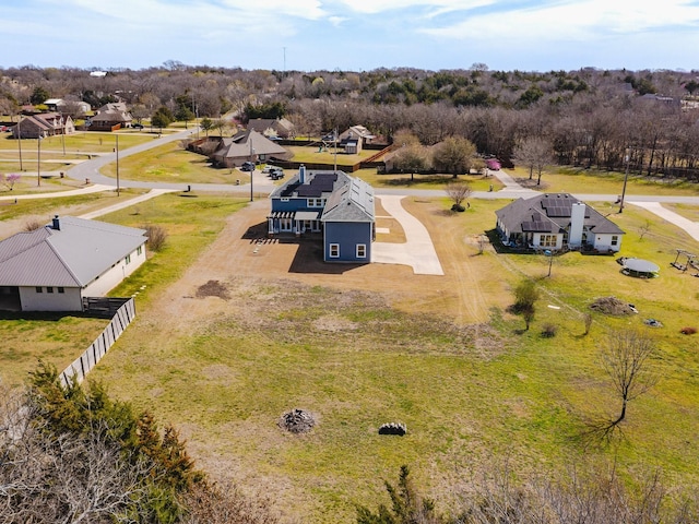 drone / aerial view