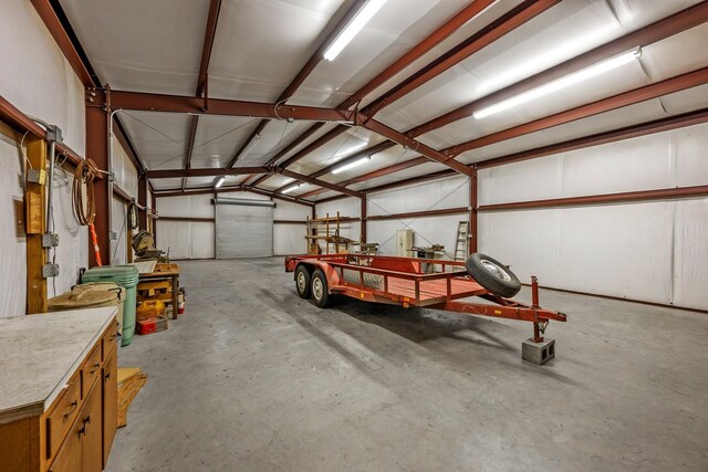 4489 E Fm 120, Denison, TX 75021 - garage featuring a workshop area
