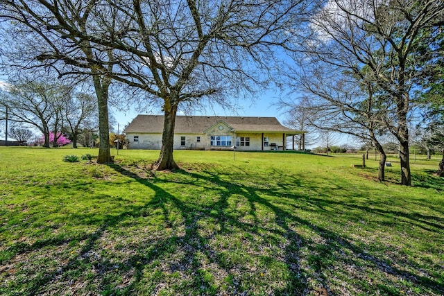 4489 E Fm 120, Denison, TX 75021 - view of yard