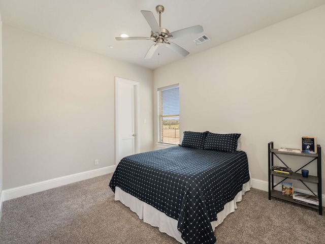 1040 Sugar Bars Dr, Lucas, TX 75002 - carpeted bedroom with baseboards and ceiling fan