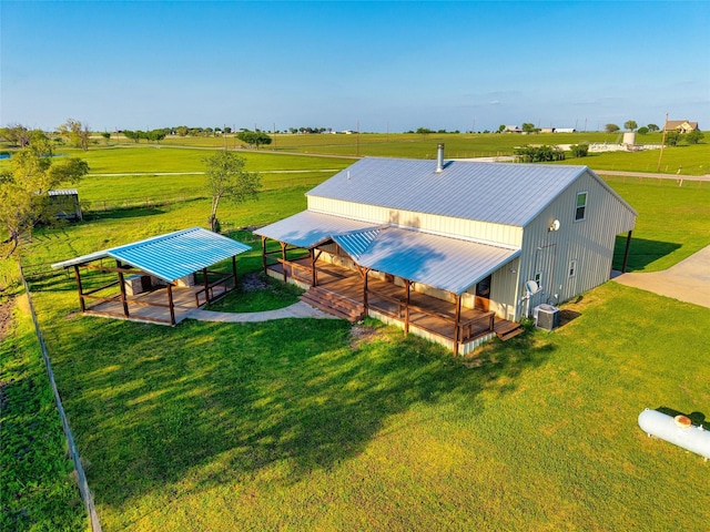 2357 S Branch Rd, Krum, TX 76249 - aerial view of sparsely populated area