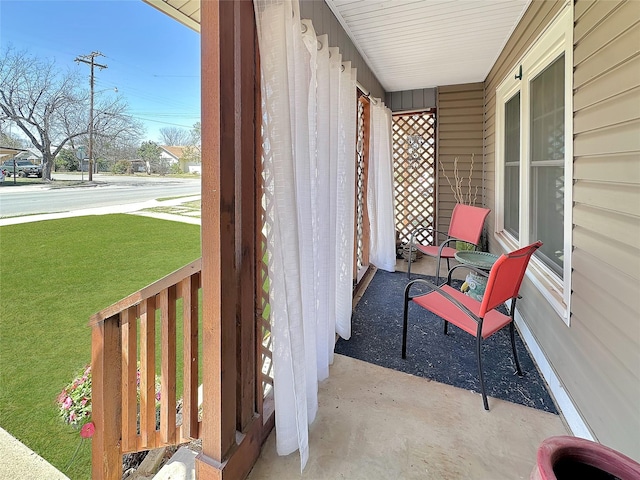 1700 4th St, Brownwood, TX 76801 - view of patio featuring covered porch