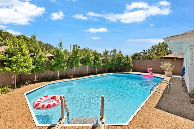 3509 Appalachian Ct, Plano, TX 75075 - view of pool with a fenced backyard