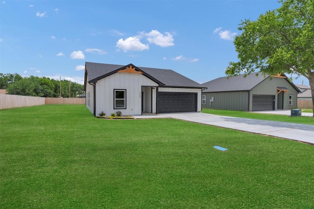 309 Pecan Ln, Tolar, TX 76476 - modern inspired farmhouse featuring board and batten siding, driveway, and an attached garage