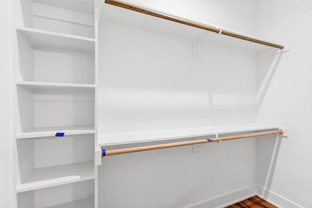 309 Pecan Ln, Tolar, TX 76476 - spacious closet with wood finished floors
