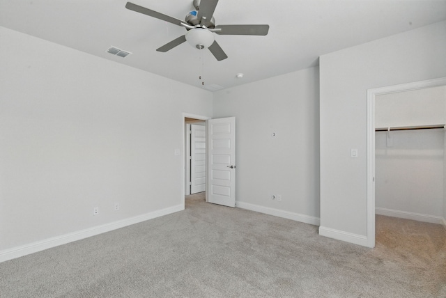 2205 Sandrellan St, Fort Worth, TX 76008 - unfurnished bedroom with light colored carpet, a spacious closet, baseboards, and a closet