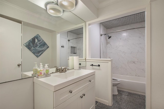 bedroom featuring baseboards, visible vents, ceiling fan, and two closets