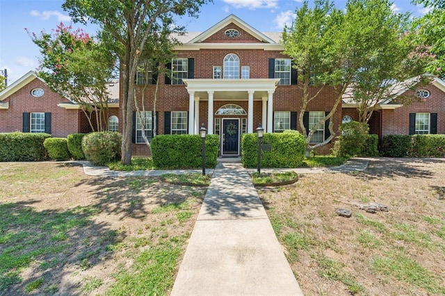 7388 Wilderness Way, Weatherford, TX 76085 - colonial house featuring brick siding