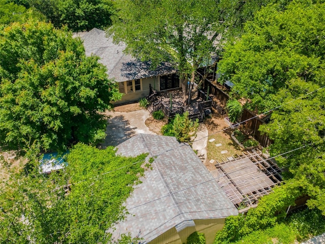 422 S Winnetka Ave, Dallas, TX 75208 - aerial view of property and surrounding area