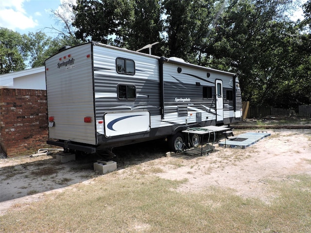 exterior space with fence