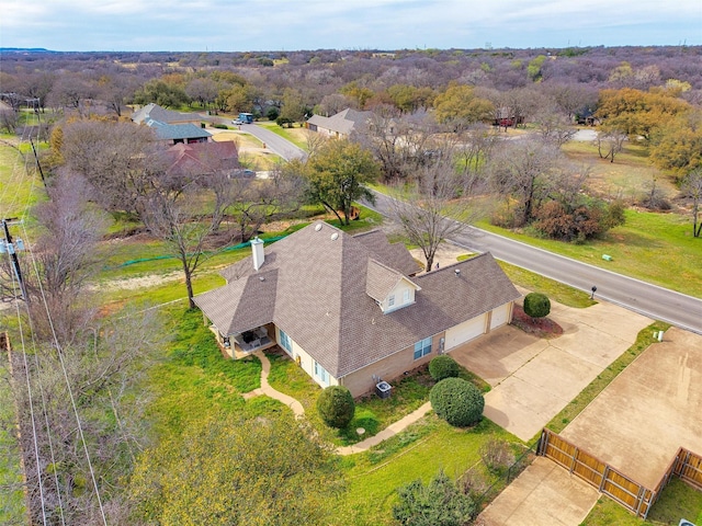 aerial view