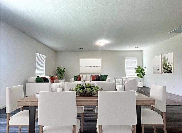 1637 Escondido Dr, Fort Worth, TX 76052 - dining room with a textured ceiling and visible vents