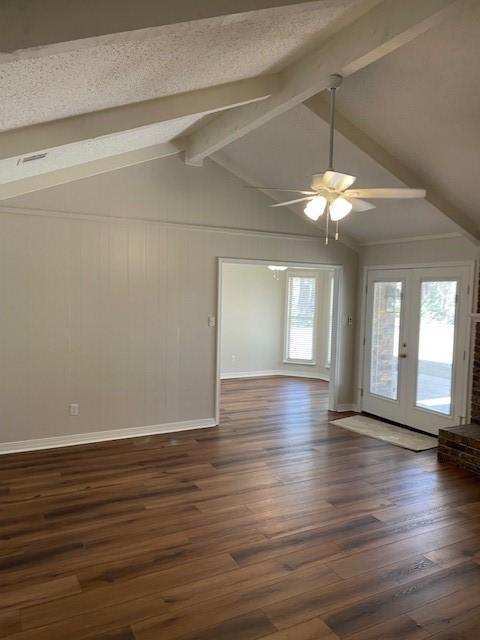 3841 Meyers St, Shreveport, LA 71119 - kitchen featuring ornamental molding, a sink, light countertops, white cabinetry, and dark wood-style floors
