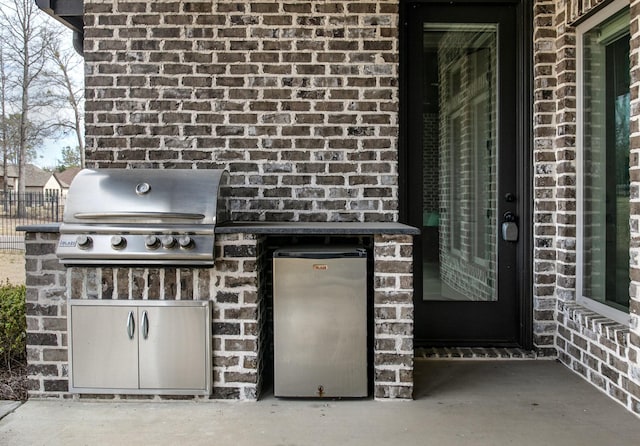 7603 Timber Trl, Tyler, TX 75703 - view of patio featuring area for grilling