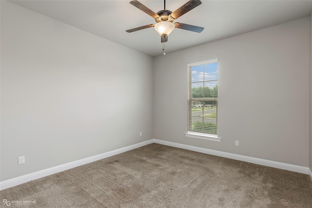 918 Hackberry Dr, Bossier City, LA 71111 - carpeted empty room featuring baseboards and ceiling fan