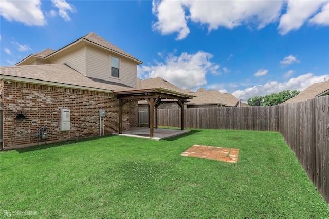 918 Hackberry Dr, Bossier City, LA 71111 - view of yard featuring a patio area