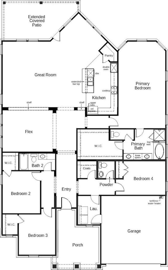 406 Eaton Dr, Justin, TX 76247 - plan