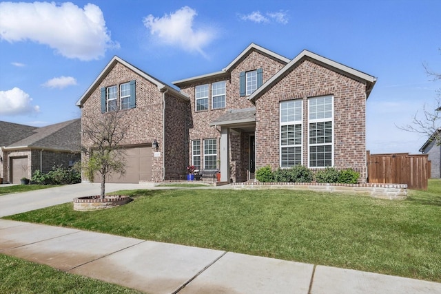 4529 Tolkien Ave, Celina, TX 76227 - traditional home with brick siding, driveway, and an attached garage