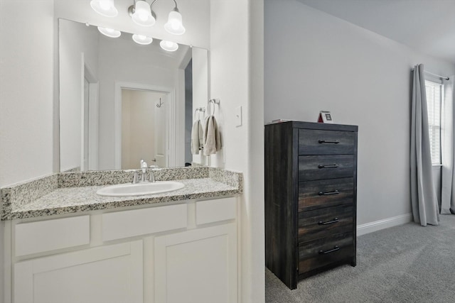 4529 Tolkien Ave, Celina, TX 76227 - bathroom featuring vanity and baseboards