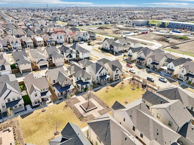 4126 Hap Arnold Mews, Frisco, TX 75034 - bird's eye view with a residential view
