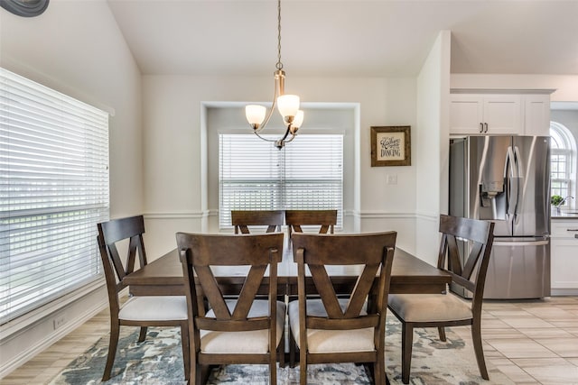 3721 Homeplace Dr, Celina, TX 75009 - dining space featuring a chandelier