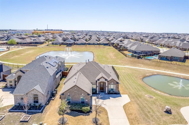 3721 Homeplace Dr, Celina, TX 75009 - aerial perspective of suburban area with a nearby body of water