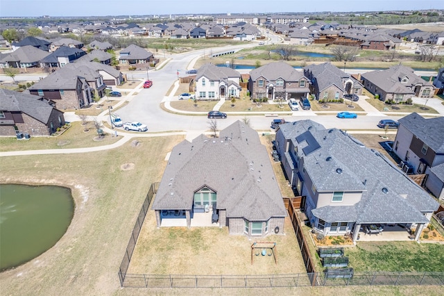 3721 Homeplace Dr, Celina, TX 75009 - aerial perspective of suburban area featuring a large body of water