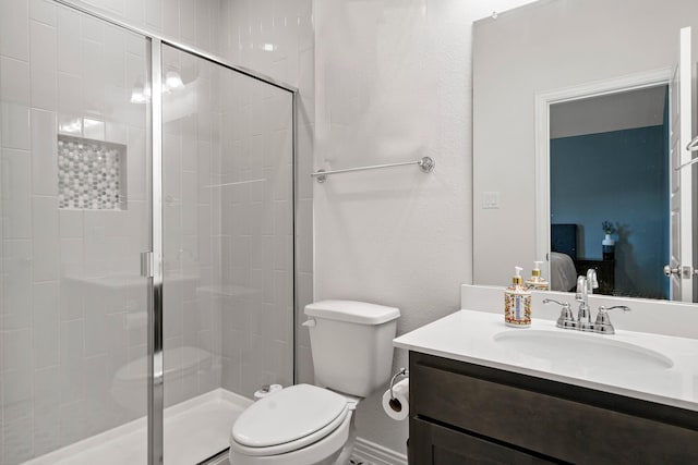 3640 Sevilla Dr, Frisco, TX 75034 - full bath featuring vanity, ensuite bathroom, and a stall shower