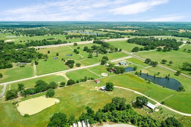 3163 Ranch Rd, Athens, TX 75751 - view of rural area with a nearby body of water