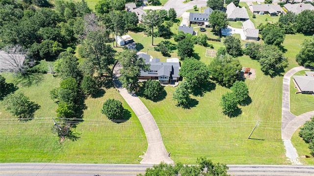 drone / aerial view featuring a residential view
