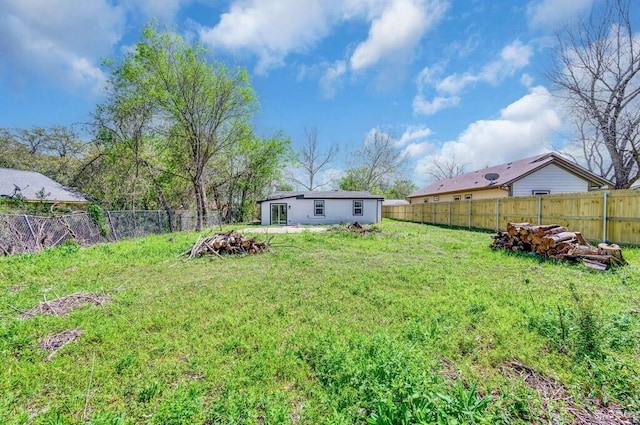 1541 Clark Ave, Waco, TX 76708 - view of yard with a fenced backyard