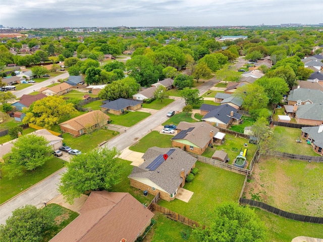 4629 Cripple Creek Rd, Haltom City, TX 76137 - aerial view featuring a residential view
