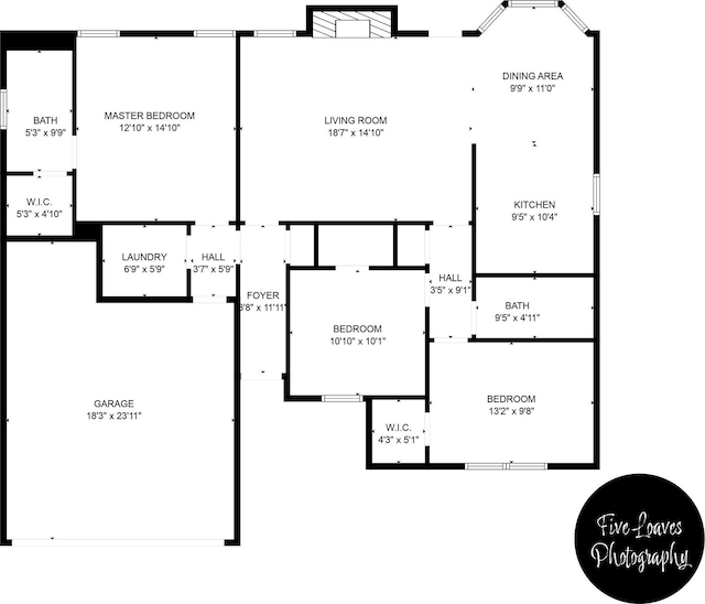 4629 Cripple Creek Rd, Haltom City, TX 76137 - floor plan