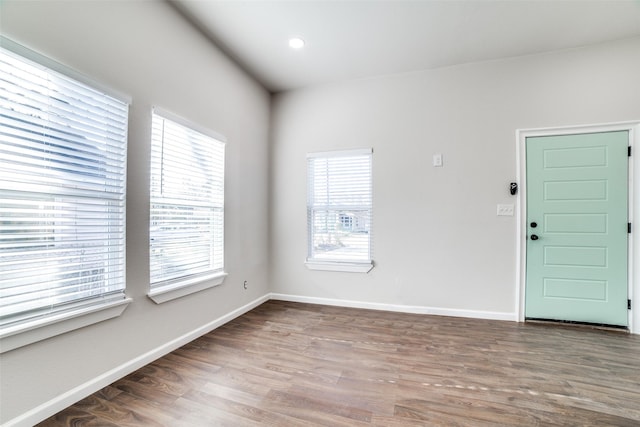 2316 Marburg St, Dallas, TX 75215 - interior space with baseboards and wood finished floors