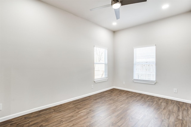 2316 Marburg St, Dallas, TX 75215 - spare room featuring baseboards and wood finished floors