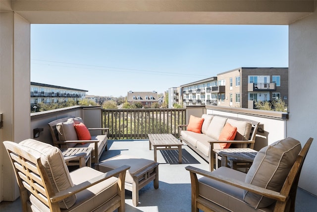 3703 Panalero Ln, Dallas, TX 75209 - balcony with outdoor lounge area