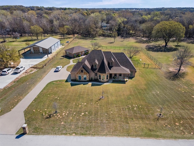aerial view