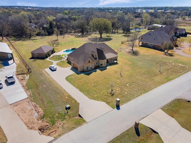 bird's eye view
