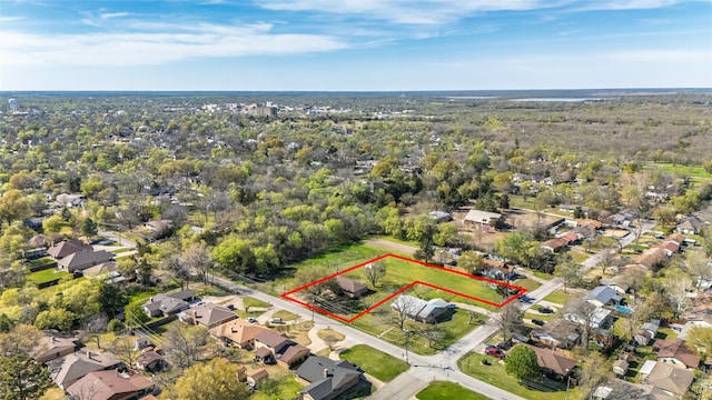 802 Division St, Greenville, TX 75401 - birds eye view of property with a residential view