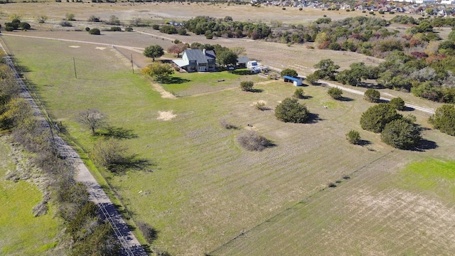1125 Old Airport Rd, Weatherford, TX 76087 - drone / aerial view with a rural view