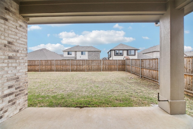1236 Arrowwood Dr, Aubrey, TX 76227 - view of yard featuring a fenced backyard and a patio